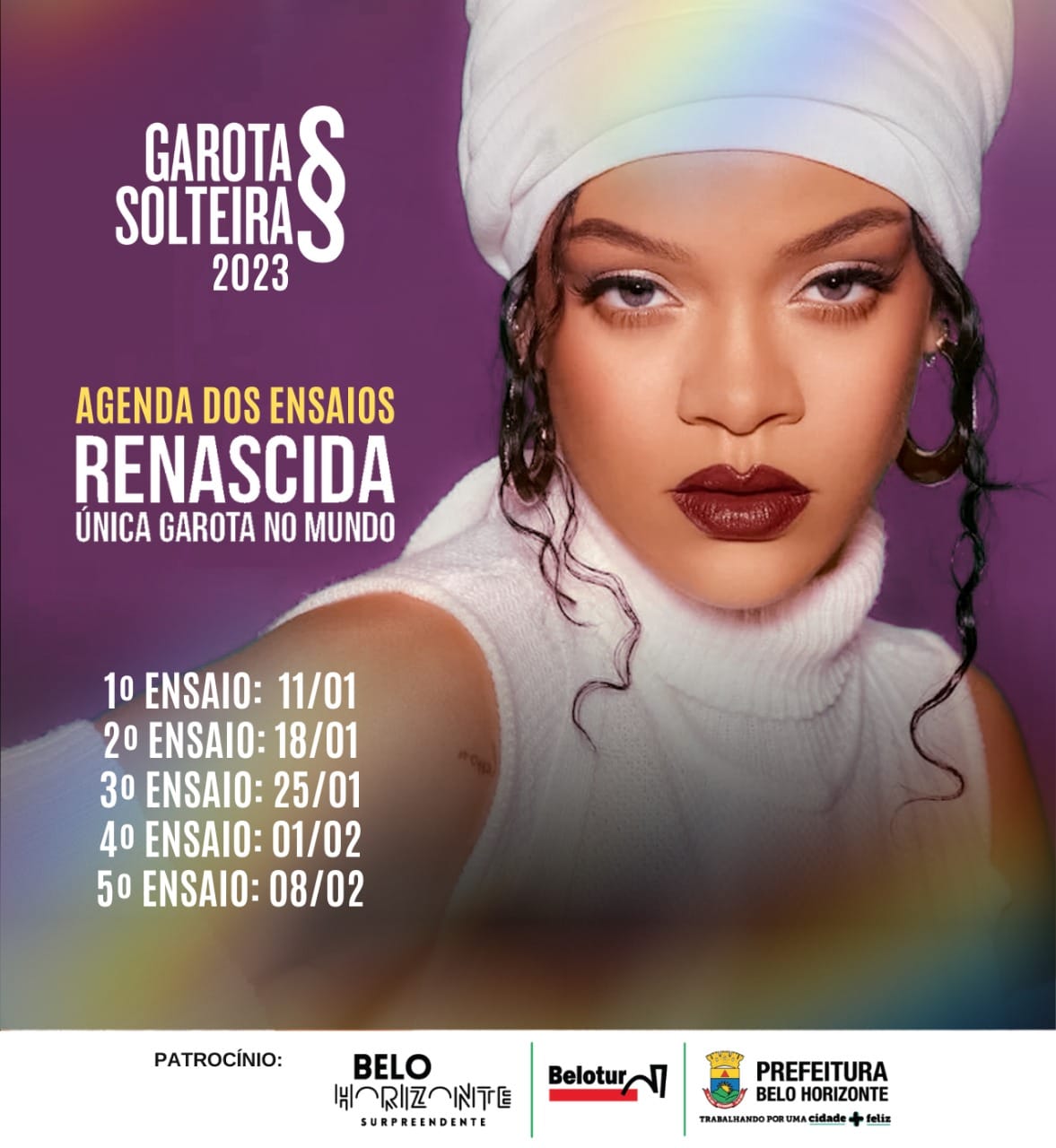 Ensaios: Bloco Garotas Solteiras 2023