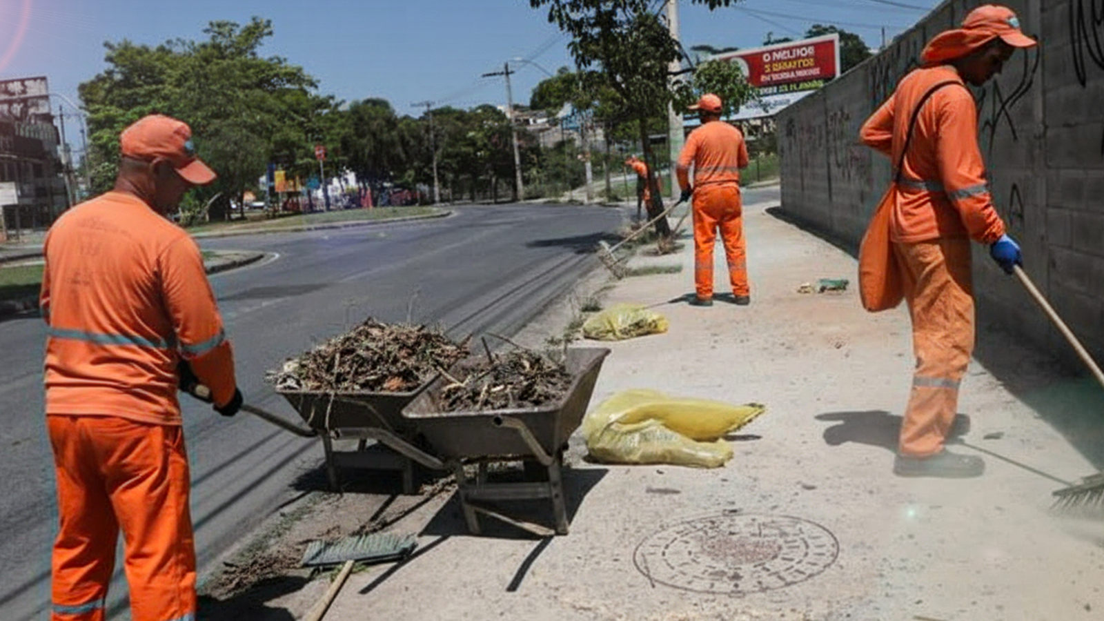 Prefeitura de Belo Horizonte realiza mutirão de limpeza e prevenção de enchentes no Barreiro